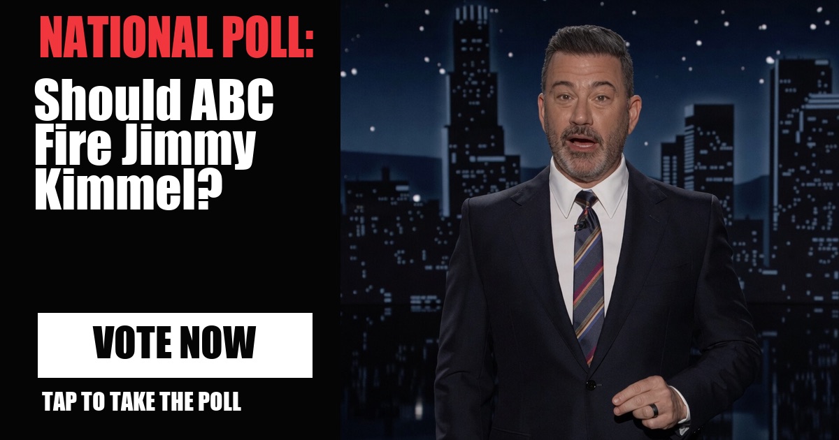 NATIONAL POLL: Should ABC Fire Jimmy Kimmel? image