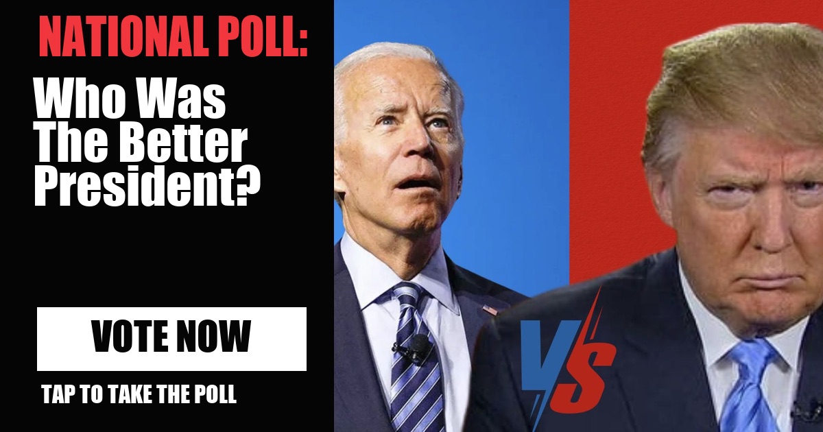 NATIONAL POLL: Who Was The Better President? image