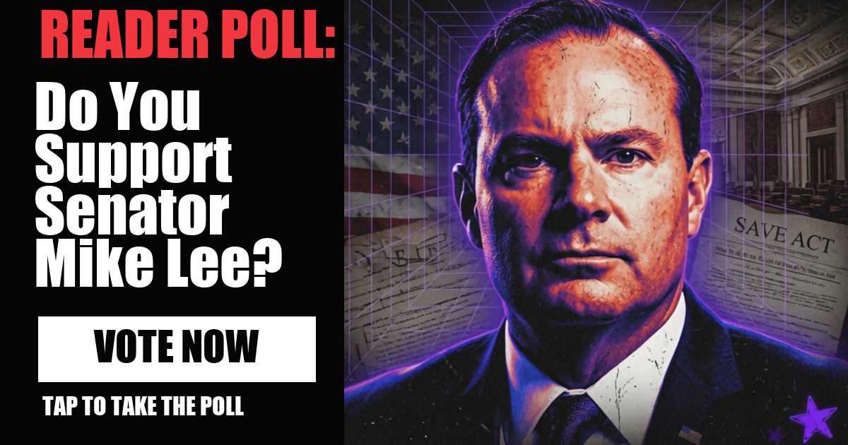 READER POLL: Do You Support Senator Mike Lee? image