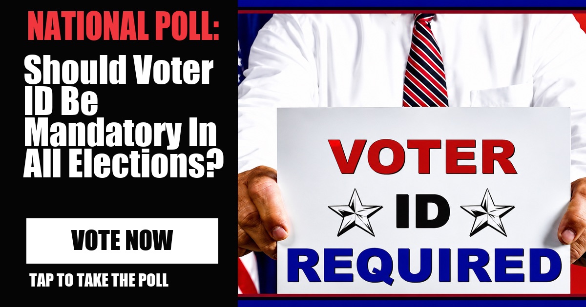 NATIONAL POLL: Should Voter ID Be Mandatory In All Elections? image